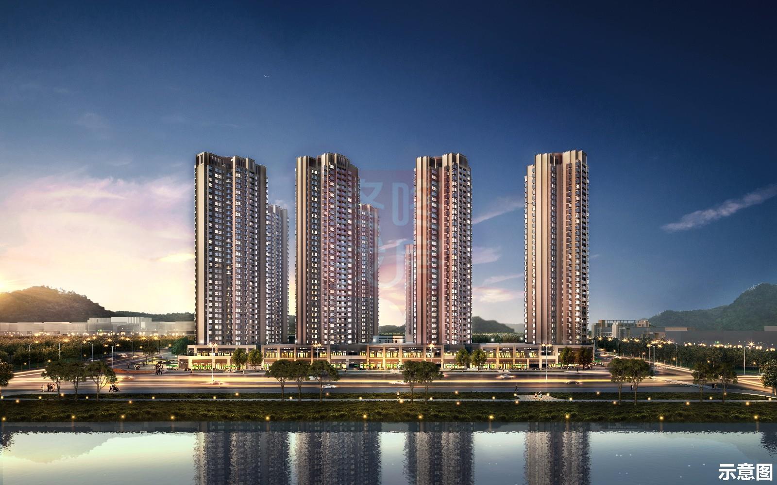 润樾山:首推建面约66-89㎡品质小户,坪山总价2字头起新盘(图1)