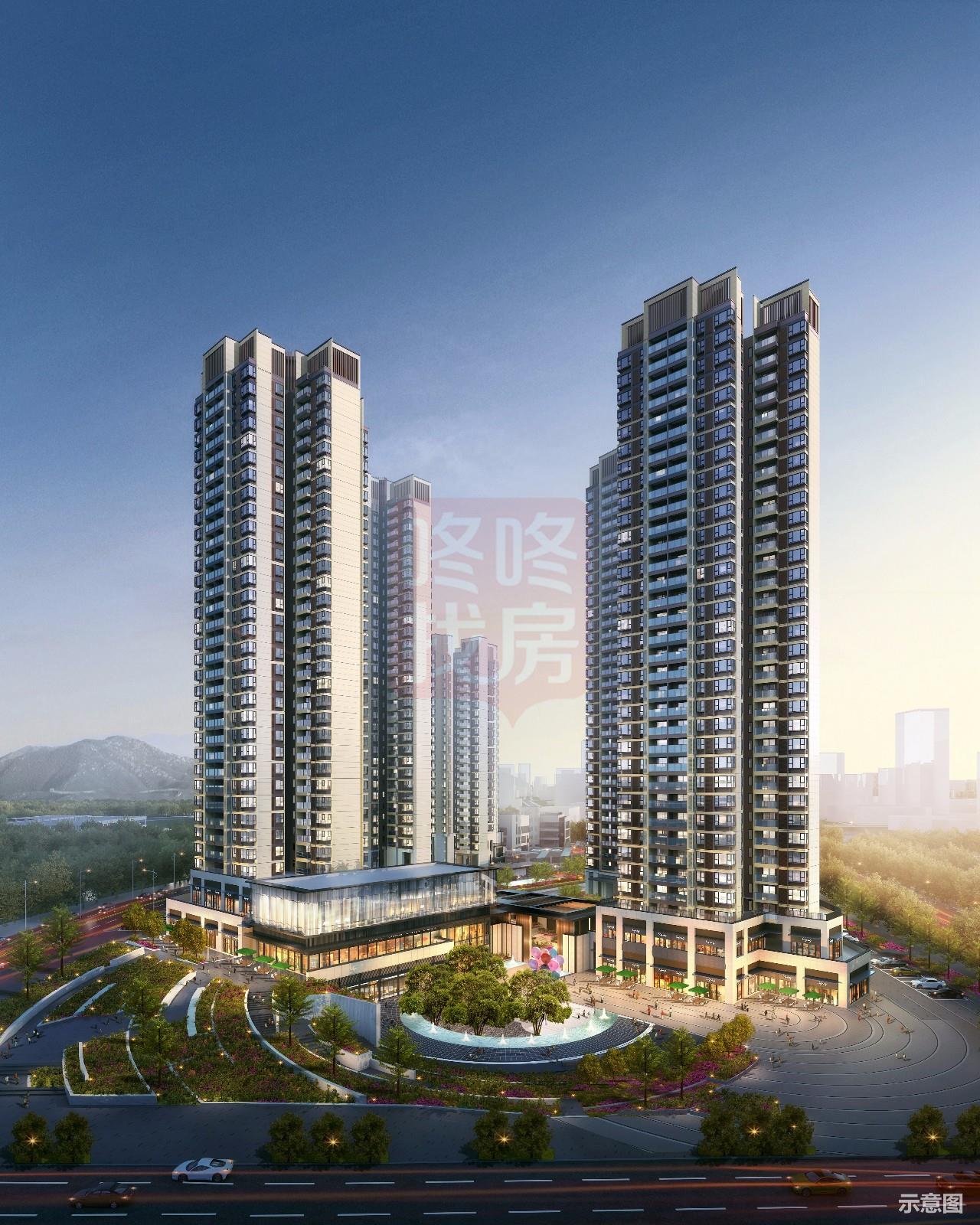 润樾山:首推建面约66-89㎡品质小户,坪山总价2字头起新盘(图11)